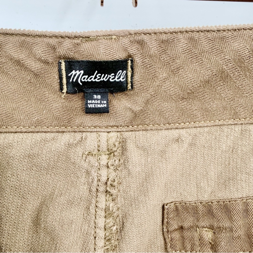 MADEWELL Men’s Fatigue Pants In Corduroy Woodland Brown NW541 - Picture 6 of 8